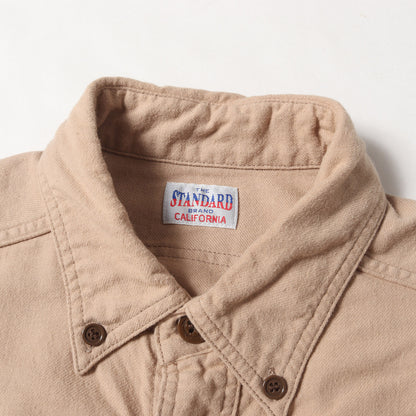 ツイル ボタンダウン ワーク シャツ