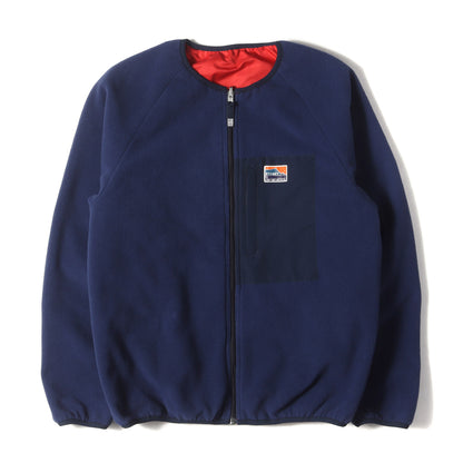 リバーシブル ジップ ジャケット