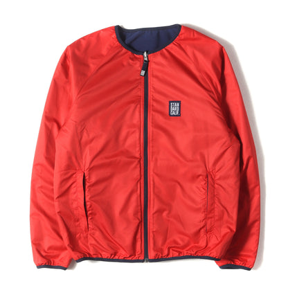 リバーシブル ジップ ジャケット