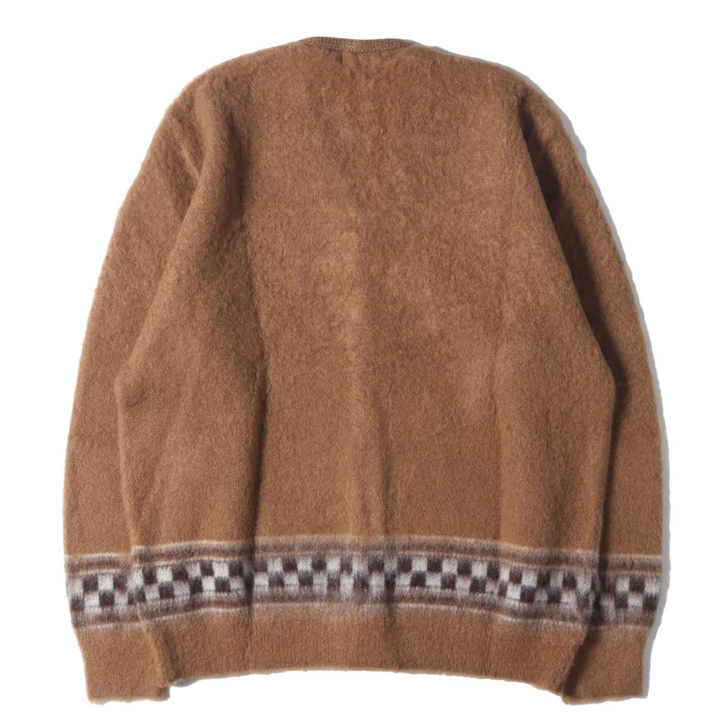 24AW チェッカー ジャガード Vネック カーディガン (SD CHECKER CARDIGAN)