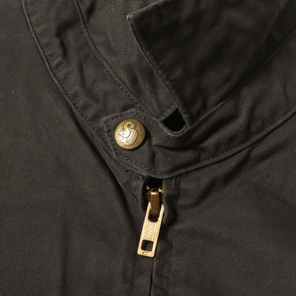 23SS ワンポイント 刺繍 起毛ツイル ハリントン ジャケット (SD HARRINGTON JACKET)