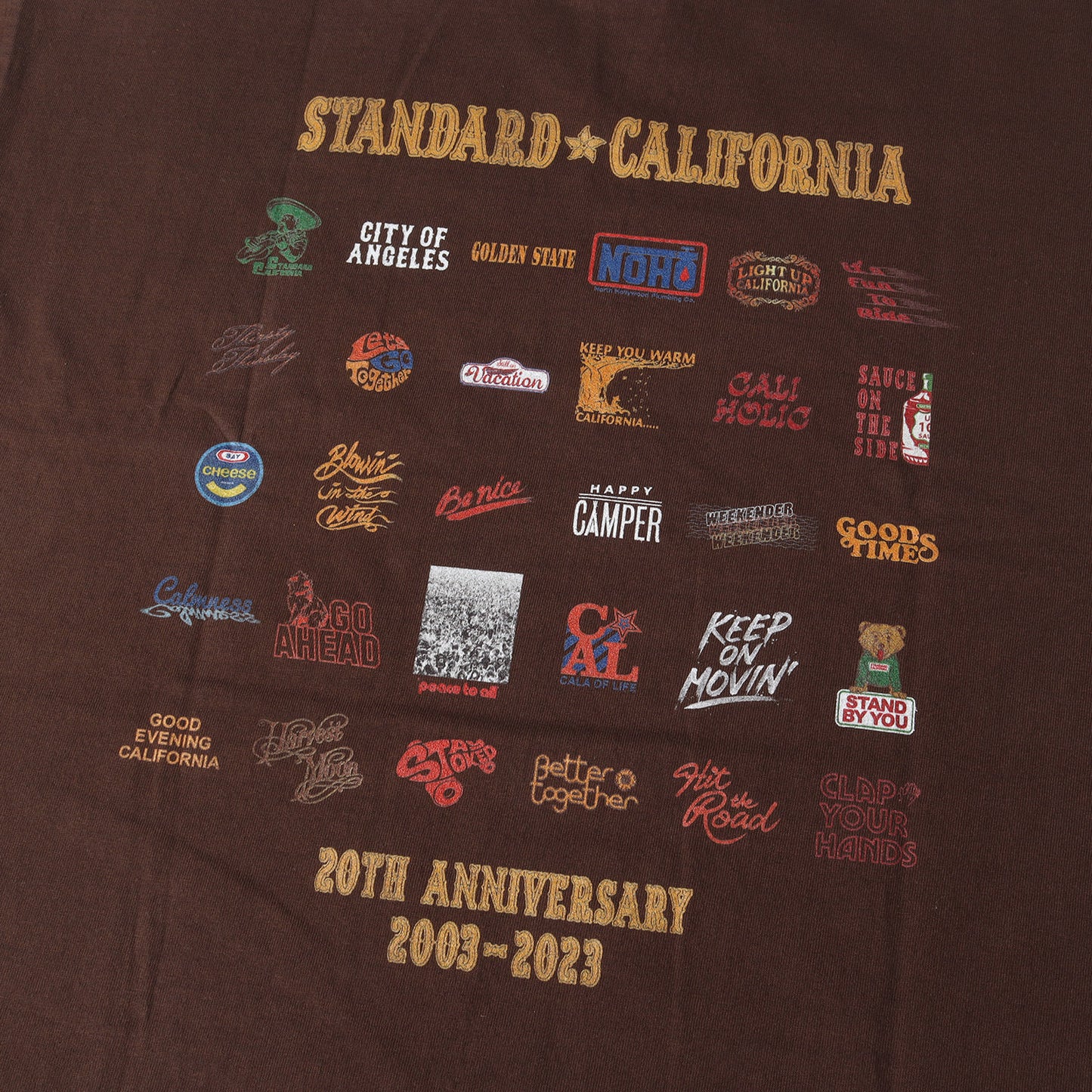 23AW 20周年記念 グラフィック ロゴ ヘビーウェイト Tシャツ (SD 20th Anniversary Logo T)