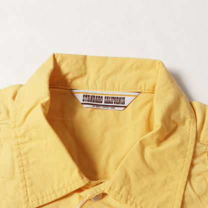 23SS SDCA ロゴ 刺繍 半袖 キューバ シャツ (SD GUAYABERA SHIRT)