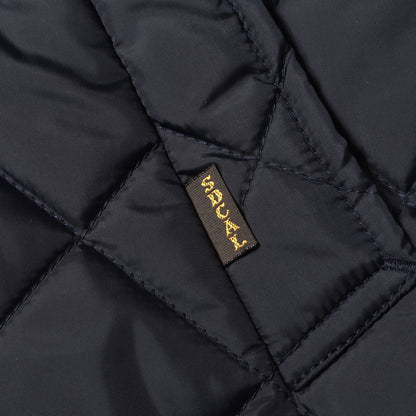 × HARRIS TWEED リバーシブル ウインドウペンチェック キルト フーデッド コート (SD HARRIS TWEED Reversible Hood Coat)