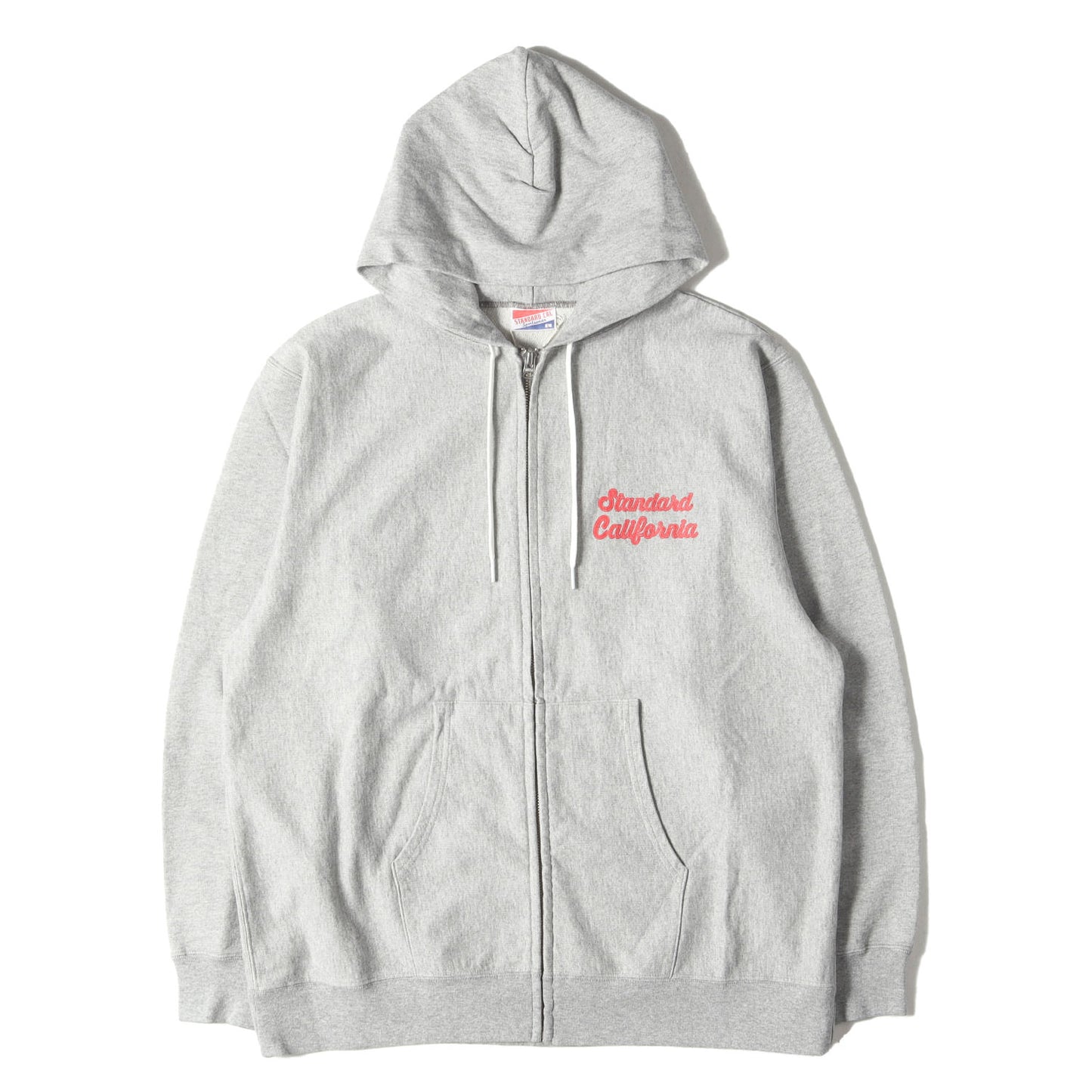 21SS ロゴ スウェット ジップ パーカー (SD USA COTTON ZIP HOOD SCRIPT LOGO SWEAT) / 裏毛