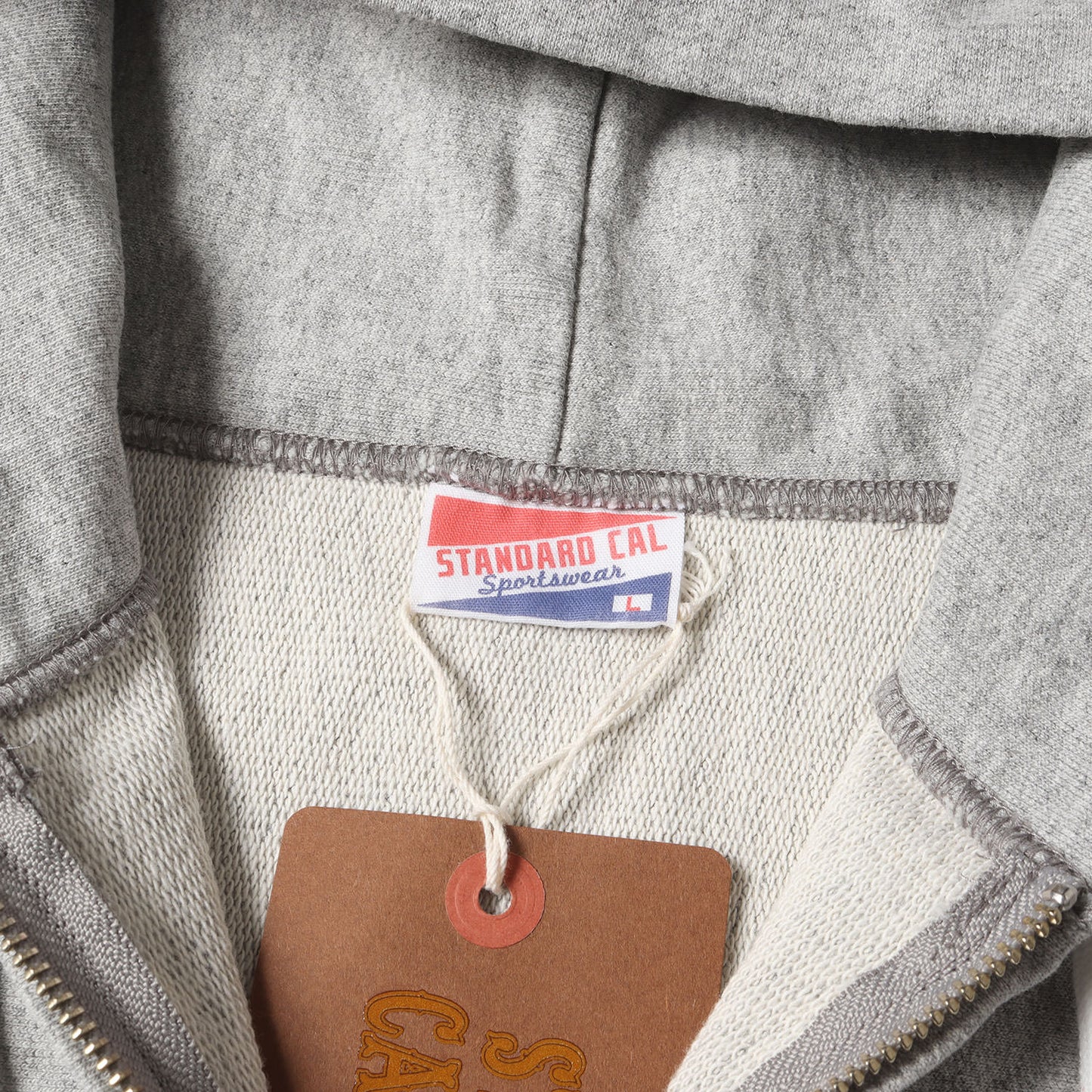 21SS ロゴ スウェット ジップ パーカー (SD USA COTTON ZIP HOOD SCRIPT LOGO SWEAT) / 裏毛