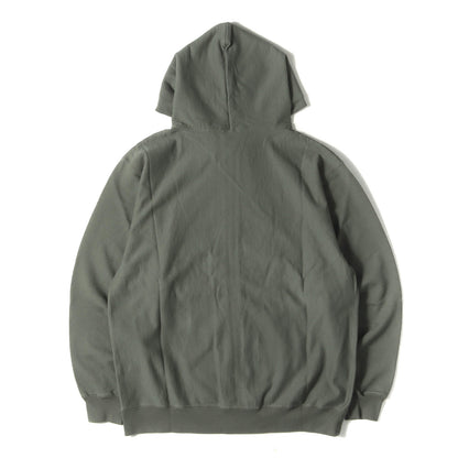 21SS ロゴ スウェット ジップ パーカー (SD USA COTTON ZIP HOOD SCRIPT LOGO SWEAT) / 裏毛