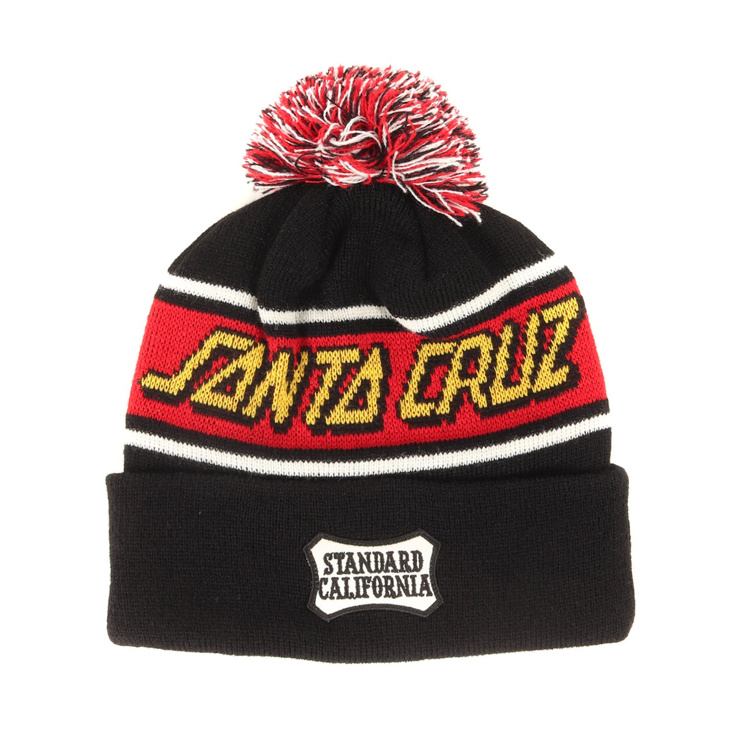 × SANTA CRUZ ロゴ ジャガード ニットキャップ / MADE IN JAPAN