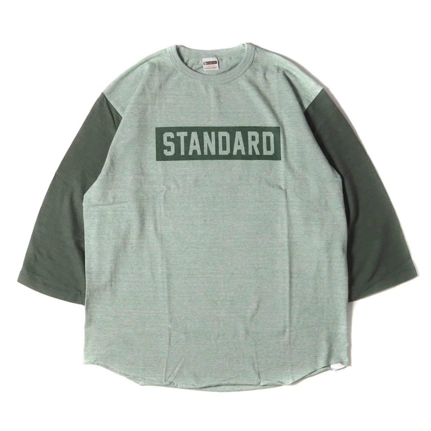 24AW ボックスロゴ 切替 クォータースリーブ ベースボール Tシャツ (SD 88/12 Box Logo Baseball T)