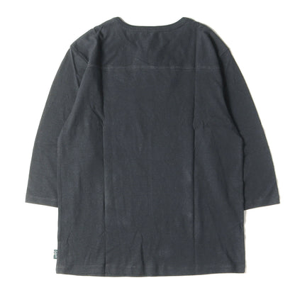21SS × GO HEMP デッドロゴ ヘンプ コットン フットボール カットソー (GOHEMP × SD Dead Logo Football T)