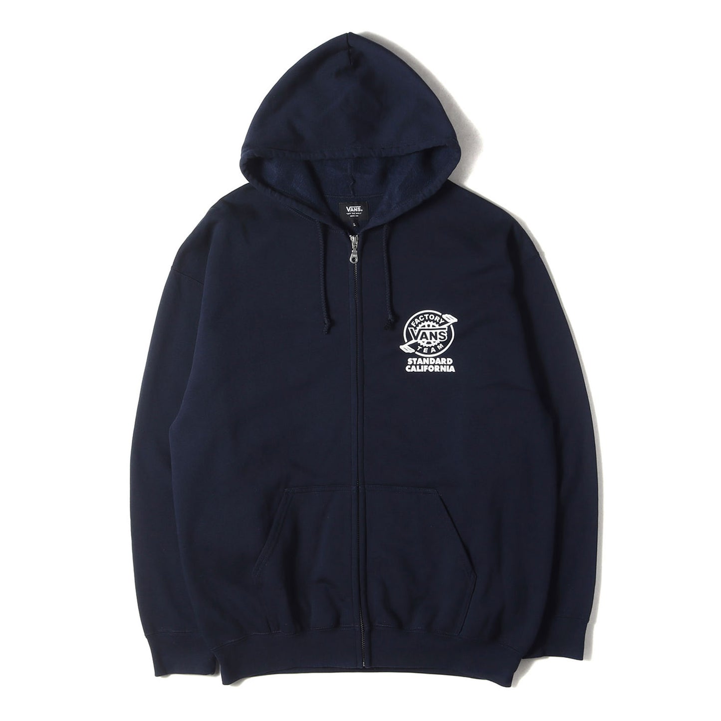 × VANS グラフィック ロゴ スウェット ジップ パーカー / 裏起毛