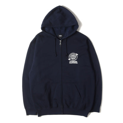 × VANS グラフィック ロゴ スウェット ジップ パーカー / 裏起毛