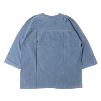 22AW ピグメント染め ウォッシュ加工 カレッジロゴ ヘビーウェイト フットボール Tシャツ (SD HEAVYWEIGHT FOOTBALL LOGO T)