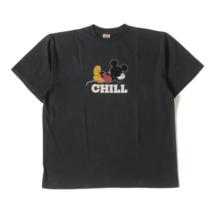 24SS × Disney MICKEY グラフィック ロゴ Tシャツ (DISNEY × SD CHILL T)