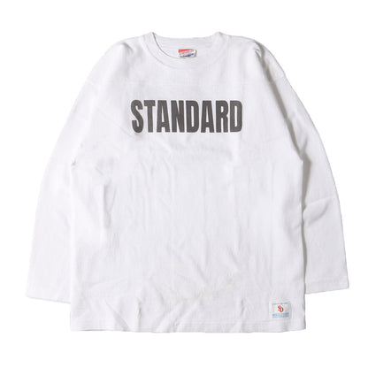 21AW ヴィンテージウォッシュ加工 ロゴ ヘビーウェイト ロングスリーブ フットボール Tシャツ (SD Heavyweight Football Long Sleeve T)