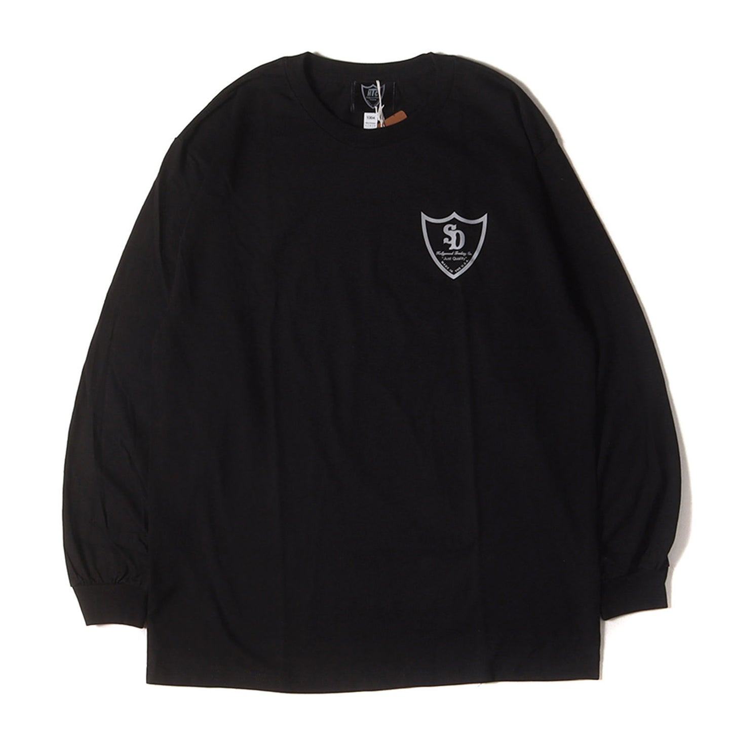 24AW × HTC スタッズ シールドロゴ ロングスリーブ Tシャツ (HTC × SD LOGO LS T)