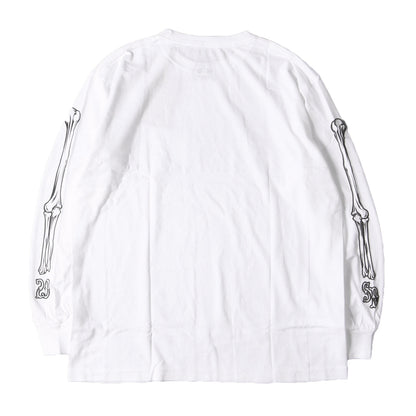 23AW × ANOTHER HEAVEN ボーンズ ロゴ ロングスリーブ Tシャツ (AH × SD Bones Logo LS)