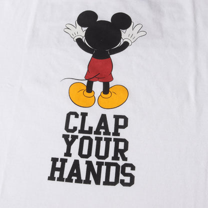 22AW × Disney MICKEY グラフィック ロゴ Tシャツ (DISNEY × SD CLAP YOUR HANDS T)