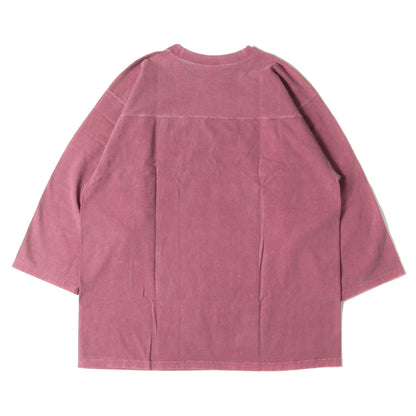22AW ピグメント染め ウォッシュ加工 カレッジロゴ ヘビーウェイト フットボール Tシャツ (SD HEAVYWEIGHT FOOTBALL LOGO T)
