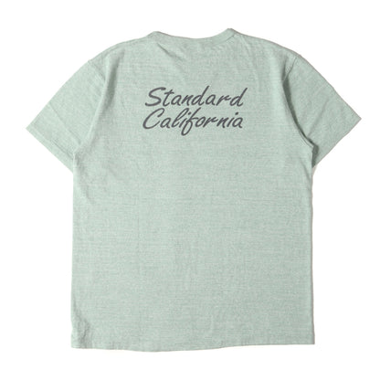 23AW × Disney ミッキーマウス ロゴ バインダーネック ハチハチ ワンツー Tシャツ (DISNEY × SD 88/12 California T)