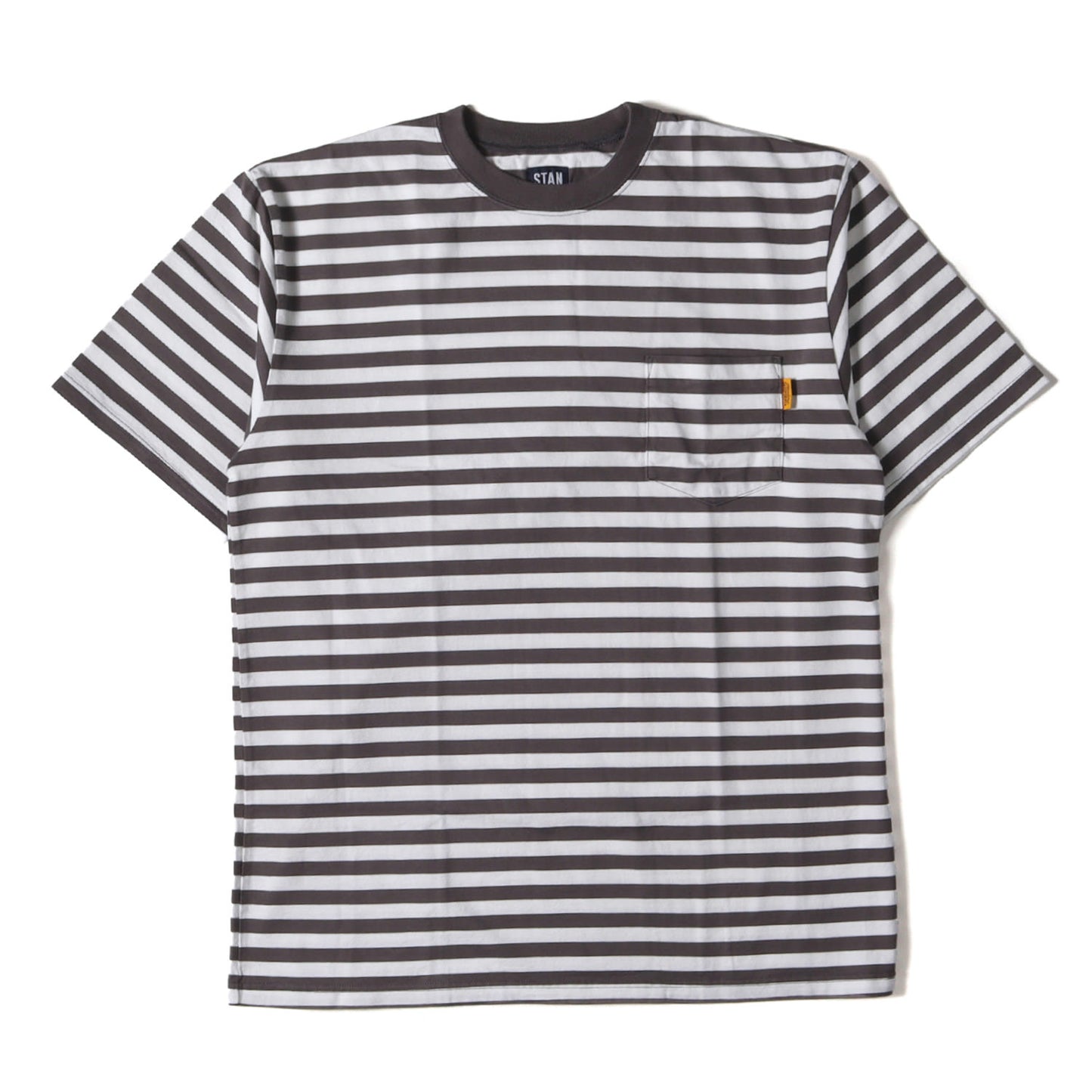 24SS ボーダー ヘビーウェイト ポケット Tシャツ (SD HEAVYWEIGHT BORDER T)