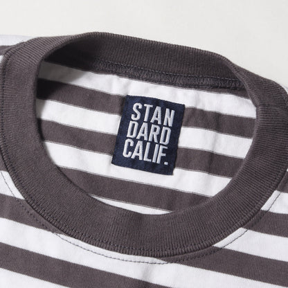 24SS ボーダー ヘビーウェイト ポケット Tシャツ (SD HEAVYWEIGHT BORDER T)
