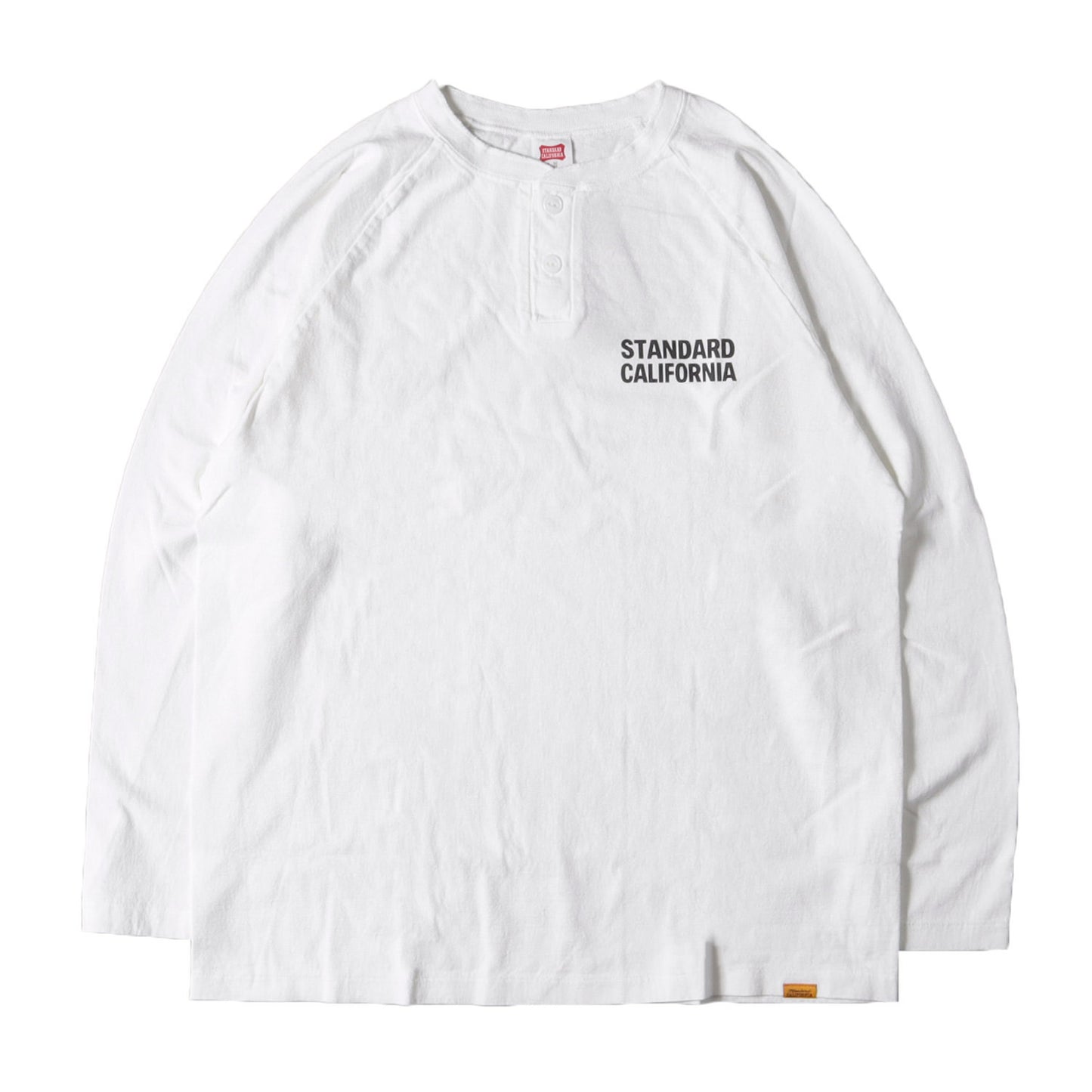 23SS ロゴ ラグラン ヘンリーネック ベースボール Tシャツ (SD US Cotton Logo Henley BBT)
