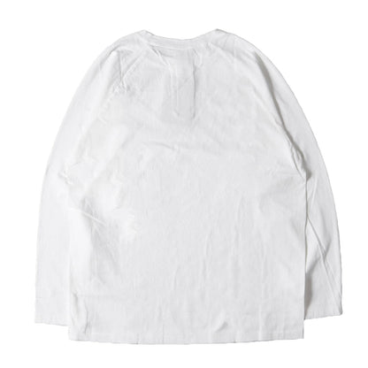 23SS ロゴ ラグラン ヘンリーネック ベースボール Tシャツ (SD US Cotton Logo Henley BBT)