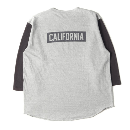 24AW ボックスロゴ 切替 クォータースリーブ ベースボール Tシャツ (SD 88/12 Box Logo Baseball T)