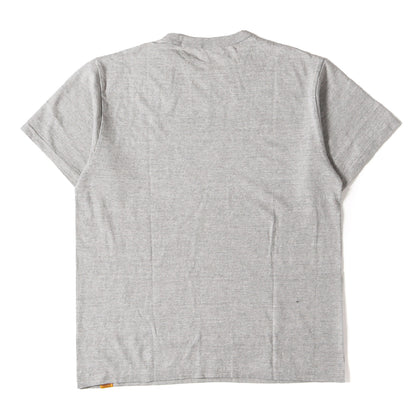 22AW ウォッシュド加工 フロント ロゴ バインダーネック Tシャツ (SD 88/12 LOGO T)