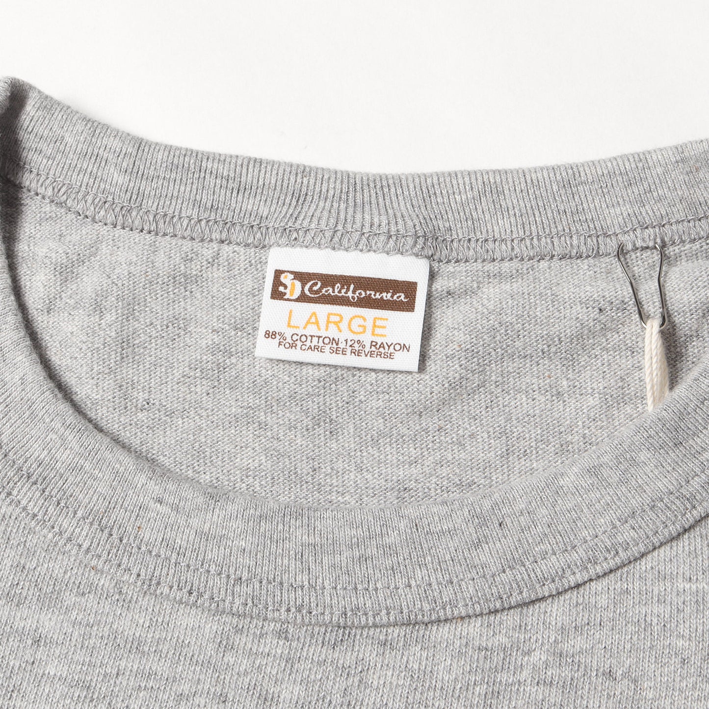 22AW ウォッシュド加工 フロント ロゴ バインダーネック Tシャツ (SD 88/12 LOGO T)