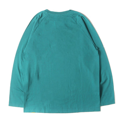 23SS ロゴ ラグラン ヘンリーネック ベースボール Tシャツ (SD US Cotton Logo Henley BBT)