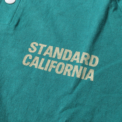 23SS ロゴ ラグラン ヘンリーネック ベースボール Tシャツ (SD US Cotton Logo Henley BBT)