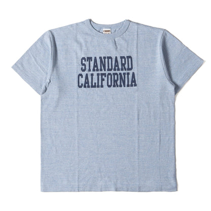 22SS ウォッシュド加工 フロント ロゴ バインダーネック Tシャツ (SD 88/12 LOGO T)