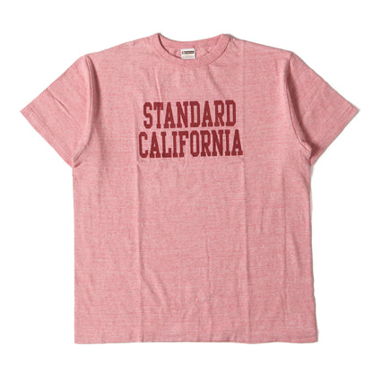 22SS ウォッシュド加工 フロント ロゴ バインダーネック Tシャツ (SD 88/12 LOGO T)