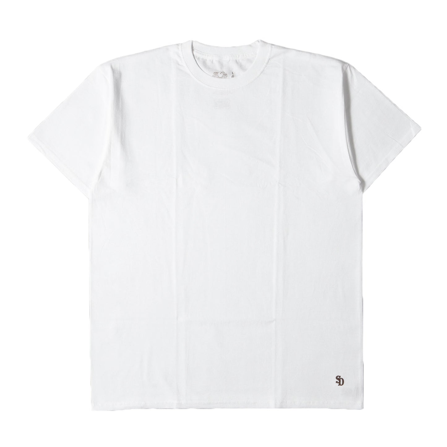 24SS × FRUIT OF THE LOOM ヘム ロゴ プレーン ソリッド Tシャツ (Fruit Of The Loom×SD 2Pack Tee)
