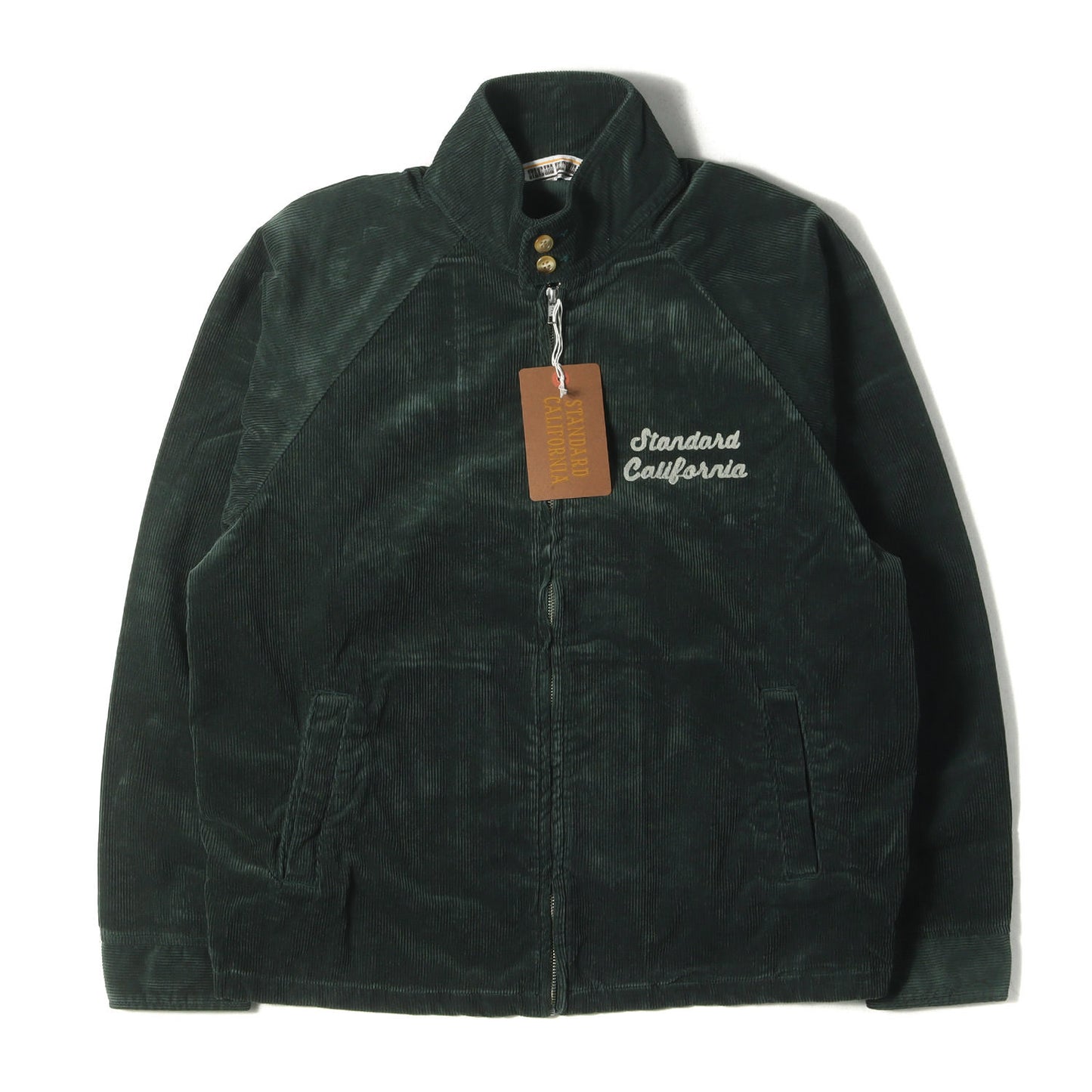 22AW チェーン刺繍ロゴ コーデュロイ ハリントンジャケット (SD Corduroy Harrington Jacket)