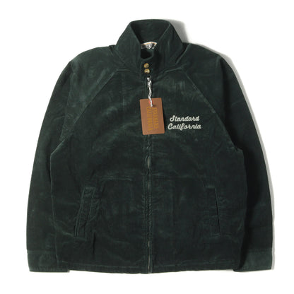 22AW チェーン刺繍ロゴ コーデュロイ ハリントンジャケット (SD Corduroy Harrington Jacket)