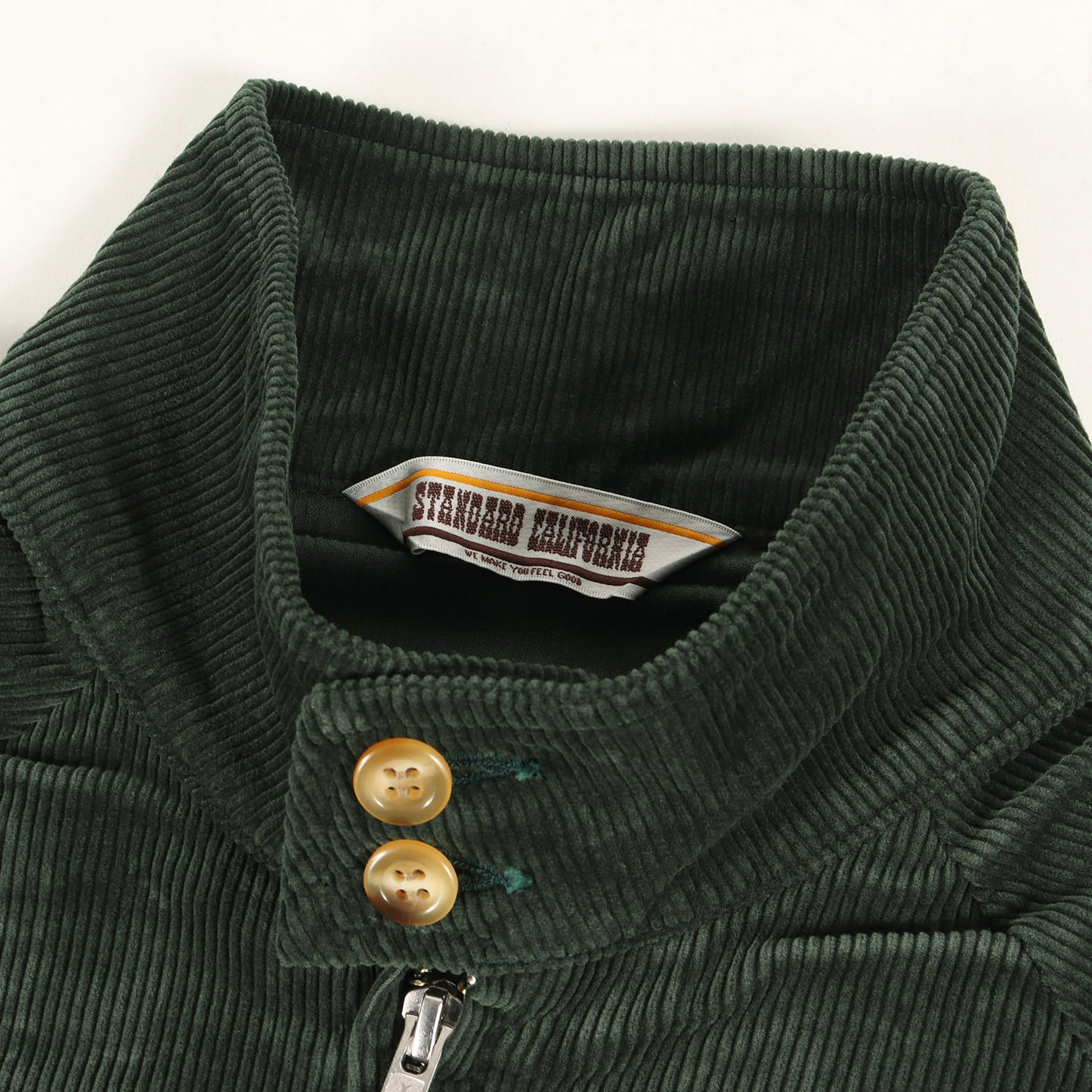 22AW チェーン刺繍ロゴ コーデュロイ ハリントンジャケット (SD Corduroy Harrington Jacket)