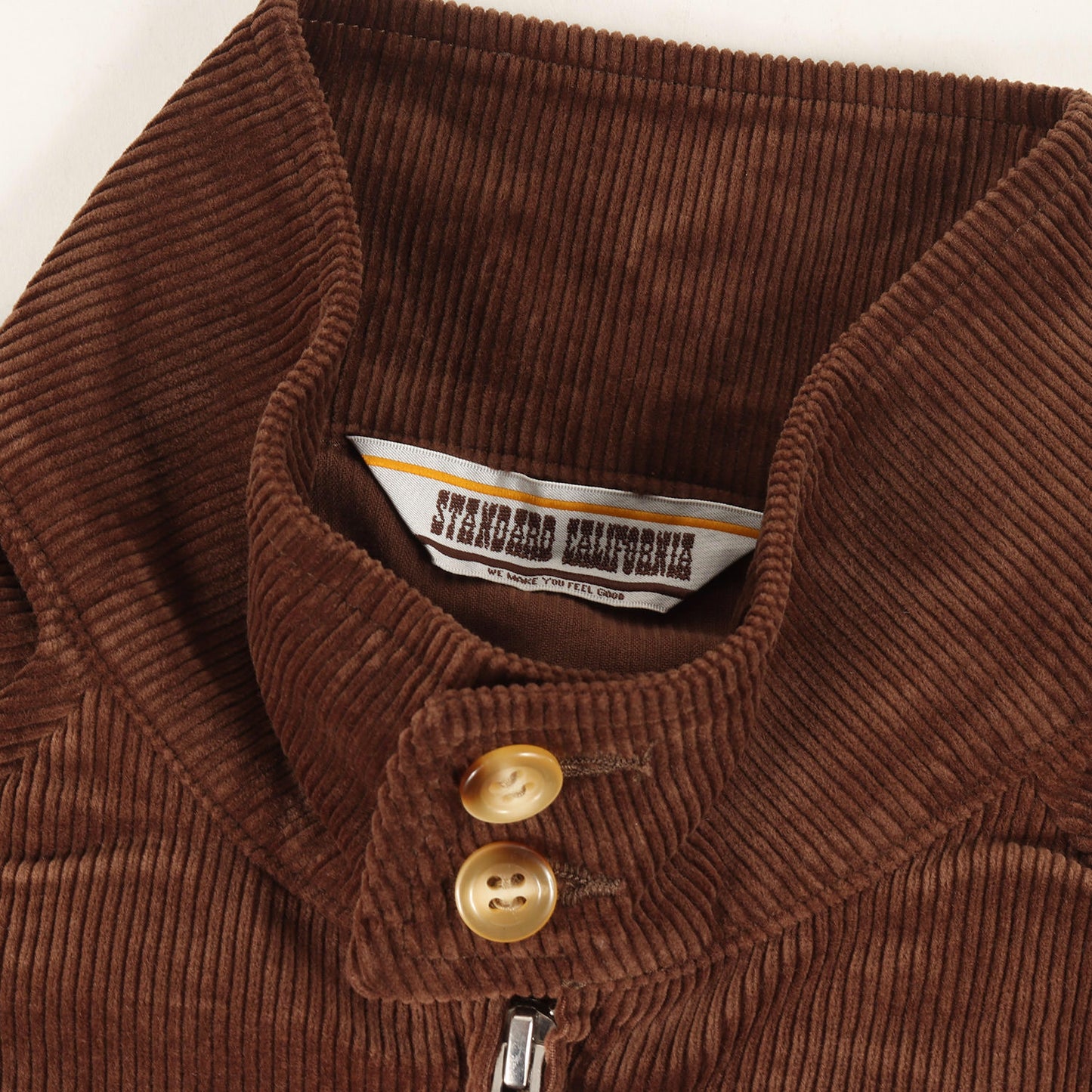 22AW チェーン刺繍ロゴ コーデュロイ ハリントンジャケット (SD Corduroy Harrington Jacket)