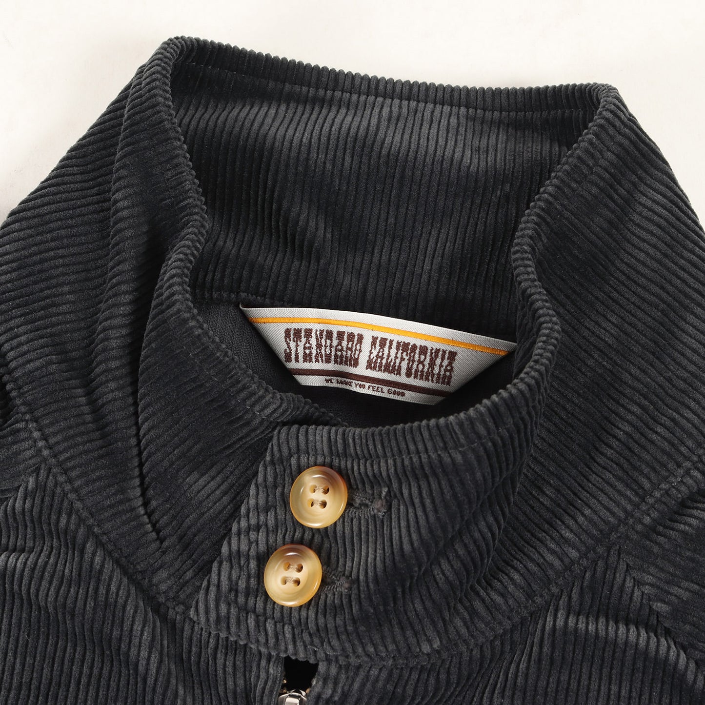 22AW チェーン刺繍ロゴ コーデュロイ ハリントンジャケット (SD Corduroy Harrington Jacket)