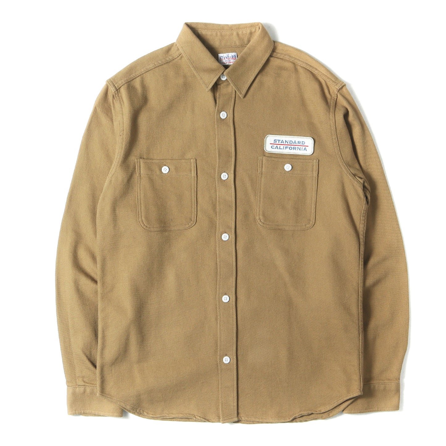 ロゴ ワッペン ヘビー フランネル シャツ (SD Work Logo Wappen Heavy Flannel Shirt)