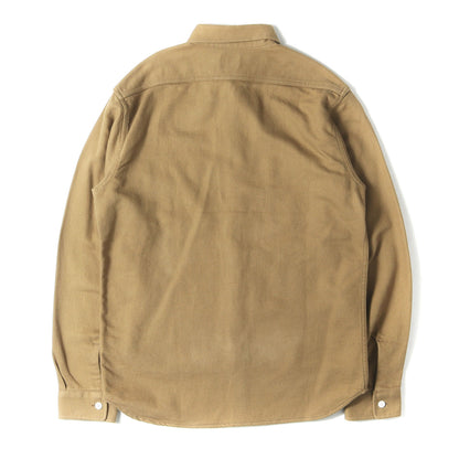 ロゴ ワッペン ヘビー フランネル シャツ (SD Work Logo Wappen Heavy Flannel Shirt)