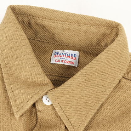 ロゴ ワッペン ヘビー フランネル シャツ (SD Work Logo Wappen Heavy Flannel Shirt)