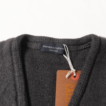 24AW チェッカー ジャガード Vネック カーディガン (SD CHECKER CARDIGAN)