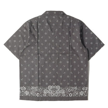 24SS バンダナ オープンカラー 半袖 シャツ (SD Bandana Shirt)
