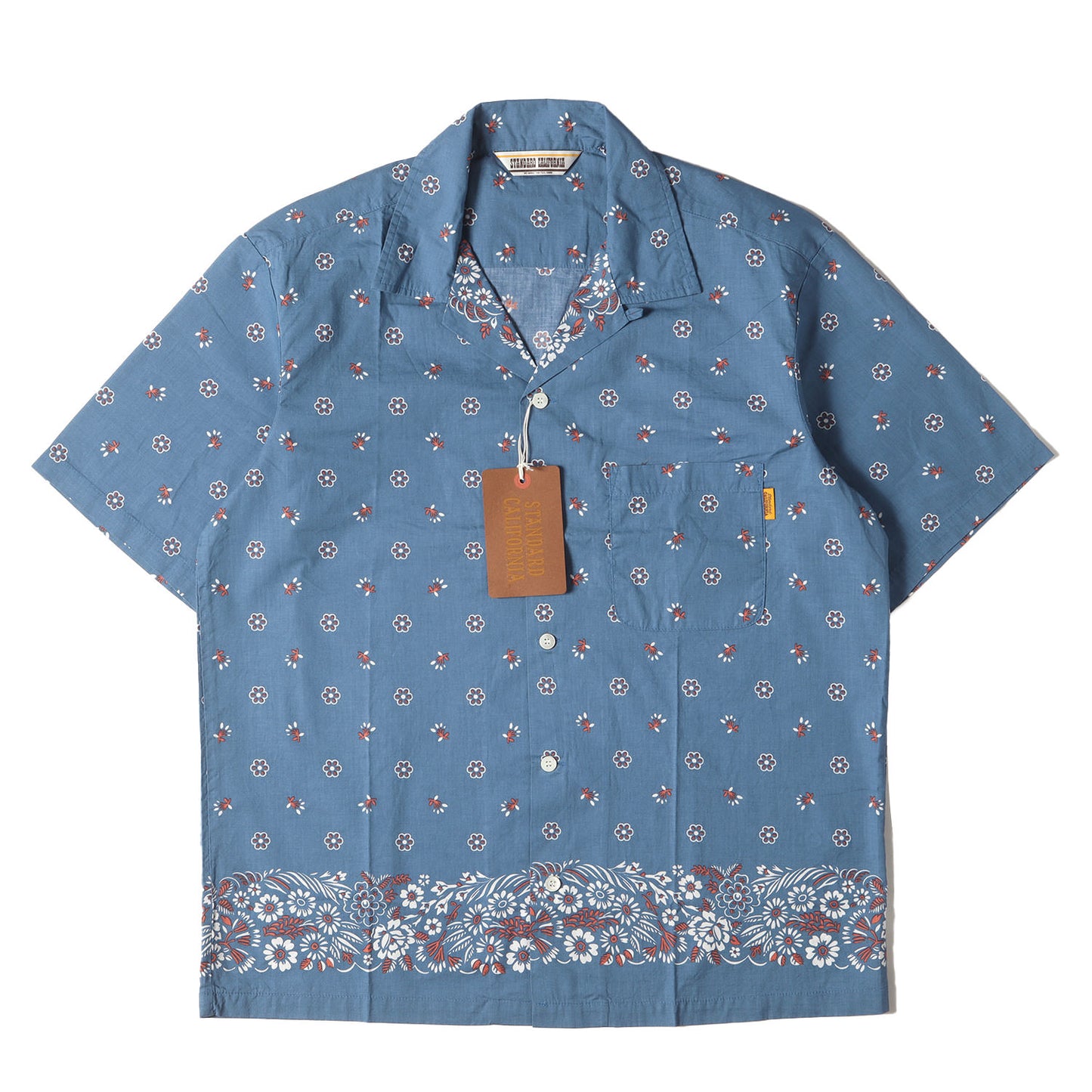 24SS バンダナ オープンカラー 半袖 シャツ (SD Bandana Shirt)