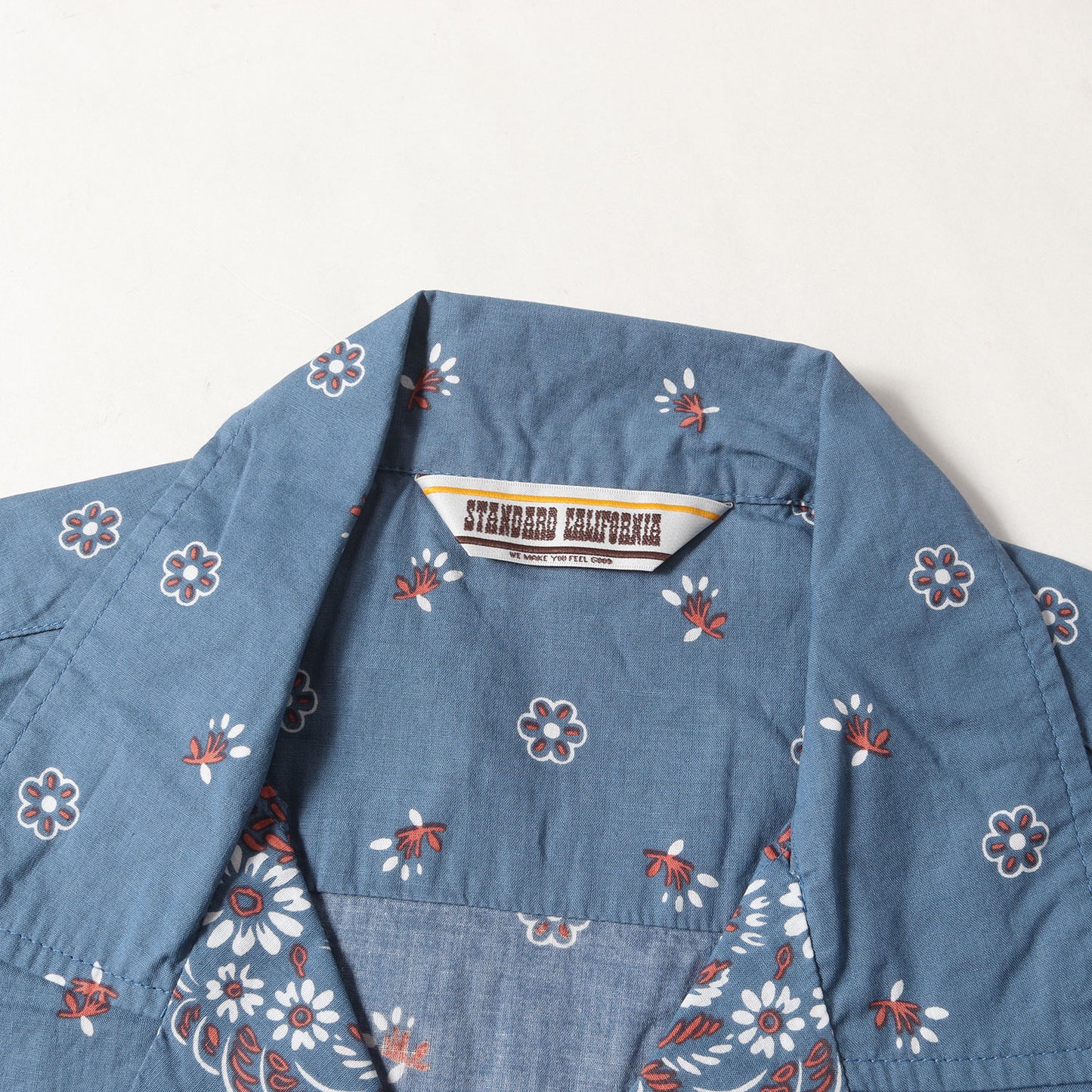 24SS バンダナ オープンカラー 半袖 シャツ (SD Bandana Shirt)