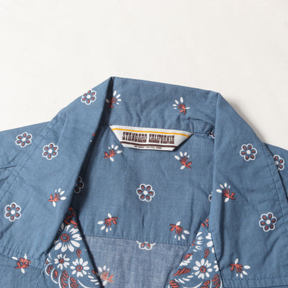 24SS バンダナ オープンカラー 半袖 シャツ (SD Bandana Shirt)