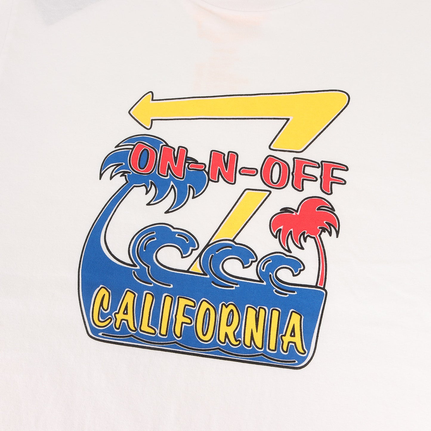 ON-N-OFF グラフィック ロゴ Tシャツ